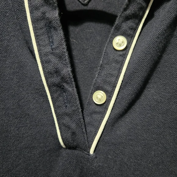 Tommy Hilfiger Dark Blue Polo Dress Preppy Casual Size Small - Picture 8 of 9